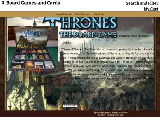 Thrones screenshot