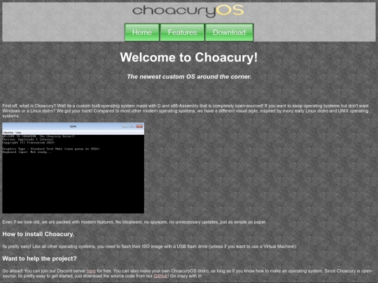 choacury screenshot