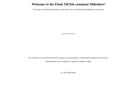 flash/tiktokcomments/main screenshot