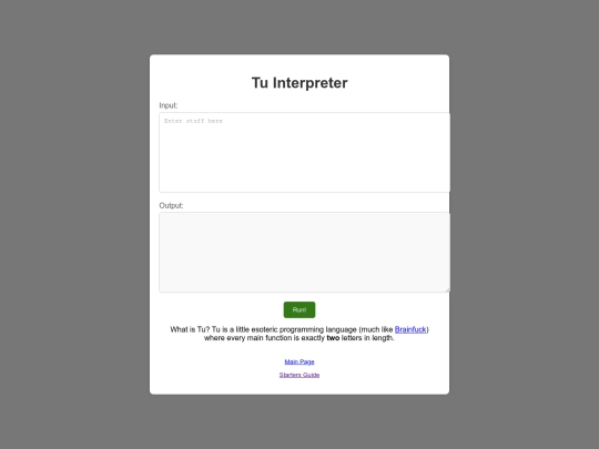 projects/tu screenshot