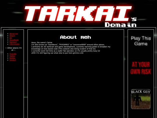 aboutme screenshot