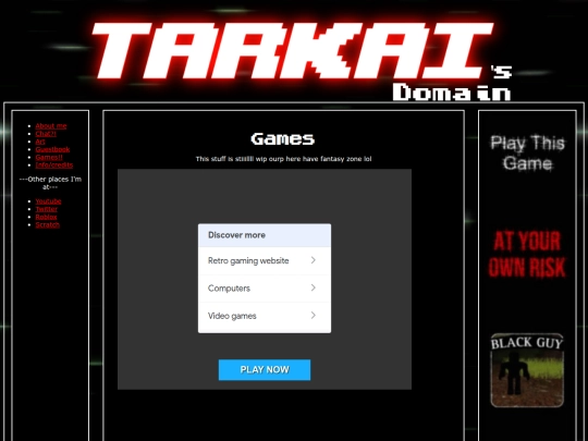games screenshot