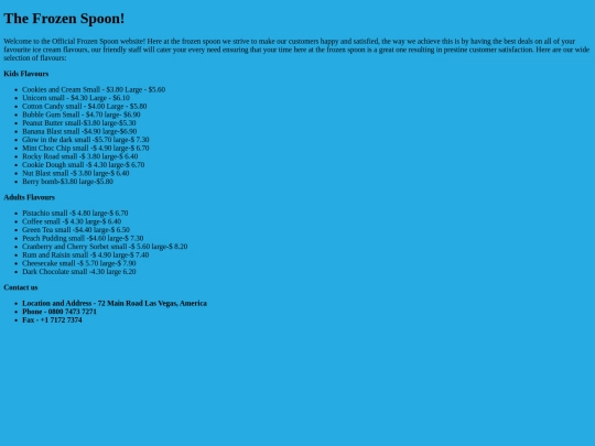 index screenshot