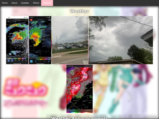 weather screenshot