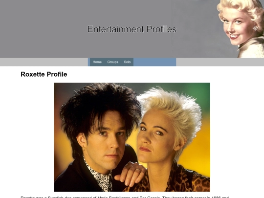 roxette-profile screenshot