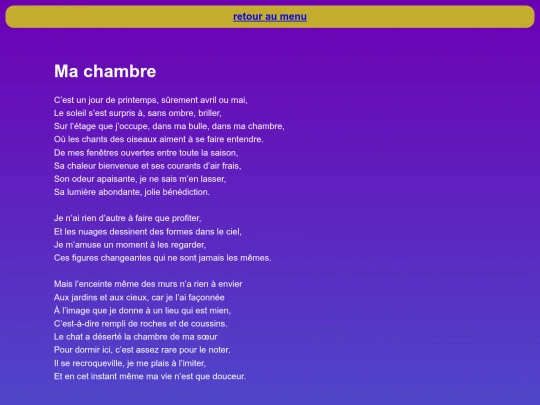 contenu/Chambre screenshot