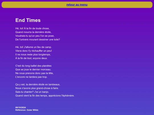 contenu/End Times screenshot