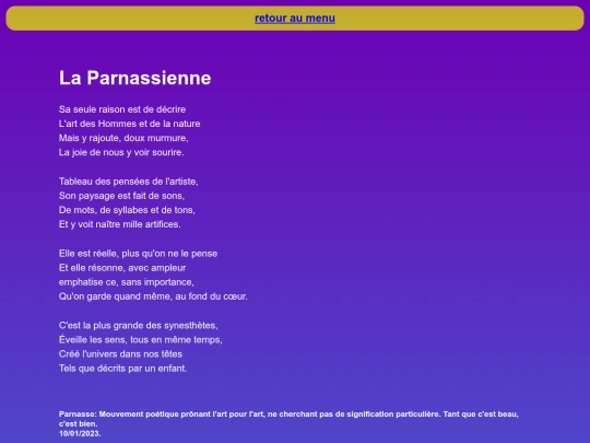 contenu/La Parnassienne screenshot