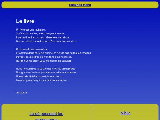 contenu/Le livre screenshot