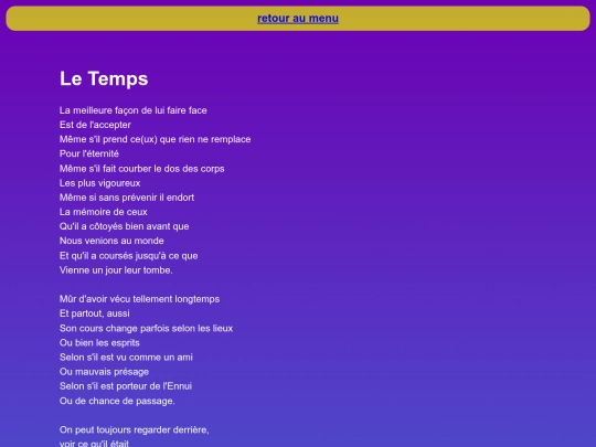 contenu/Le temps screenshot