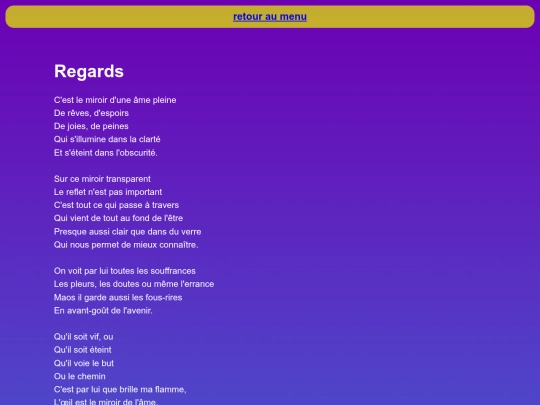 contenu/Regards screenshot