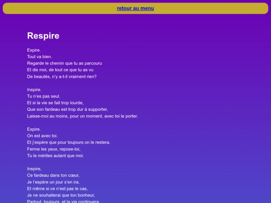 contenu/Respire screenshot