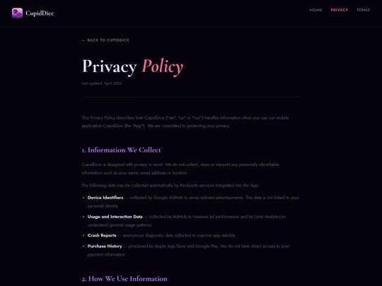 privacy screenshot