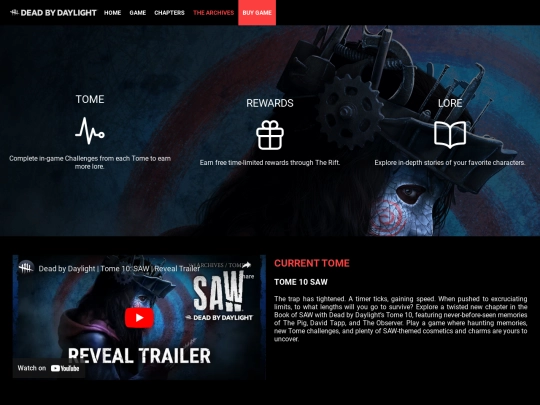 archives screenshot
