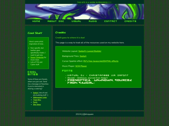credit screenshot