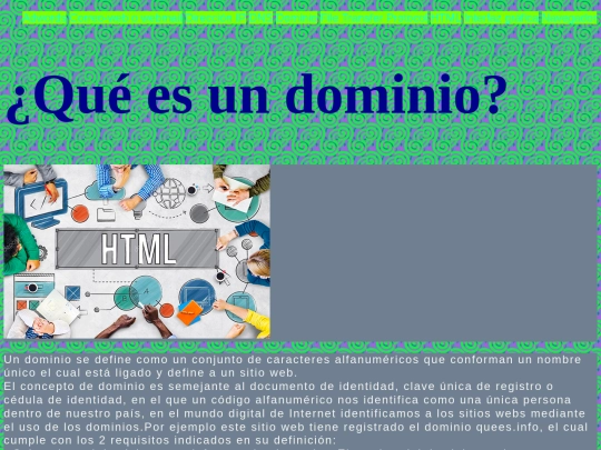 Amarillo/dominio screenshot