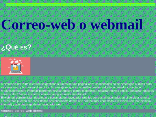 Amarillo/webmail screenshot