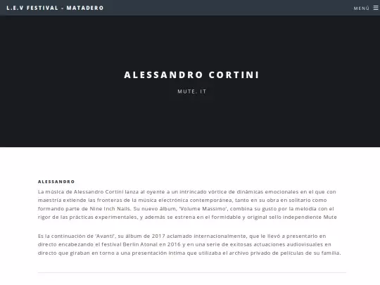 PlantillaLEV/artista1 screenshot