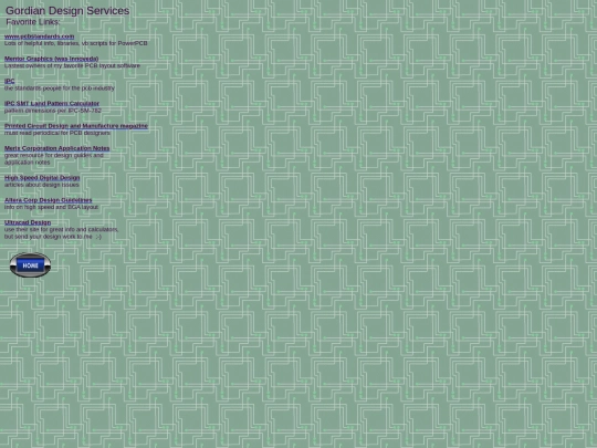 links screenshot