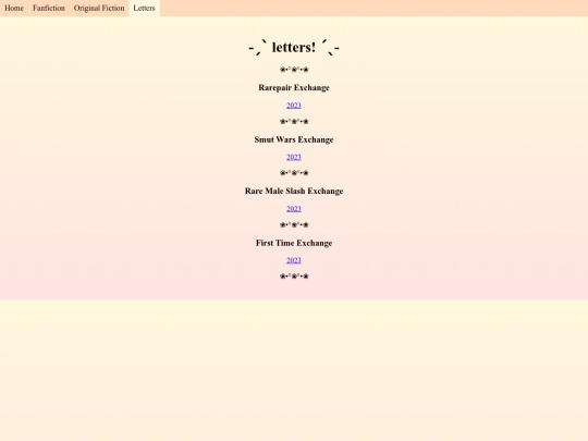 letters screenshot