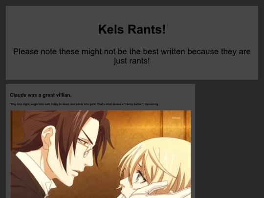 rants screenshot