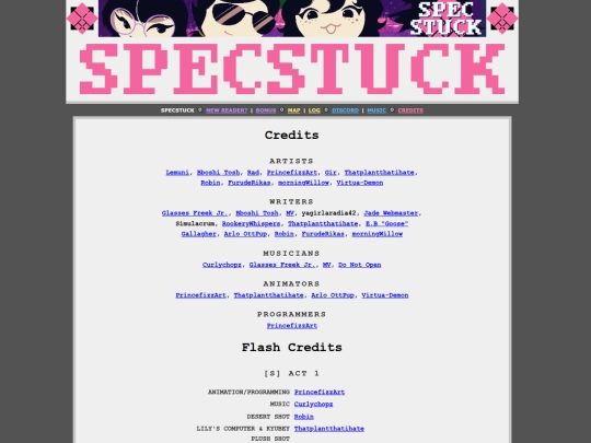 credits screenshot