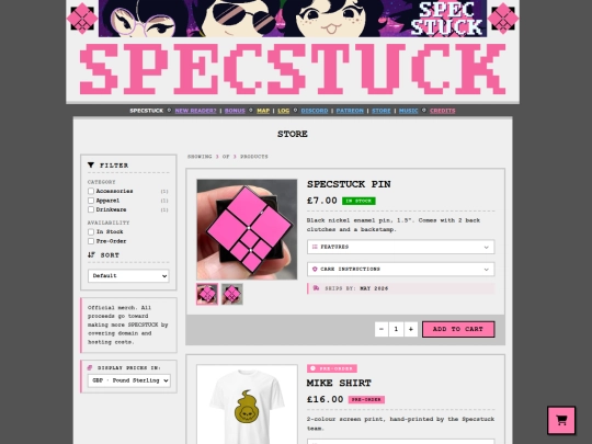 store screenshot