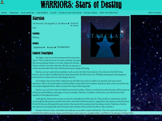 clans/starclan screenshot