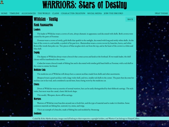 clans/wildclan/vanity screenshot