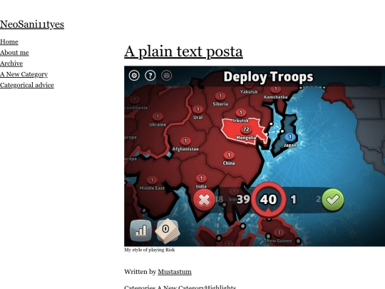 posts/plain-text screenshot