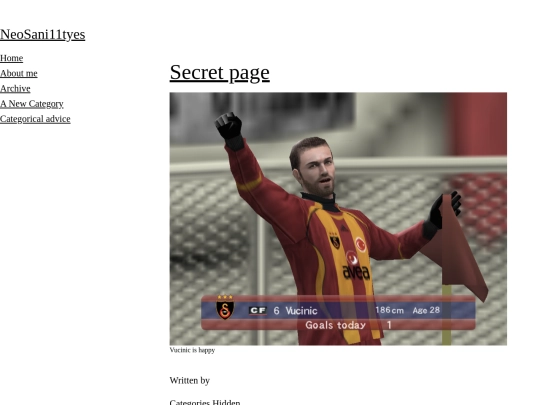 secret-page screenshot