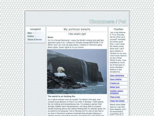 Political screenshot