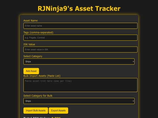 EveOnline/assets2.0 screenshot