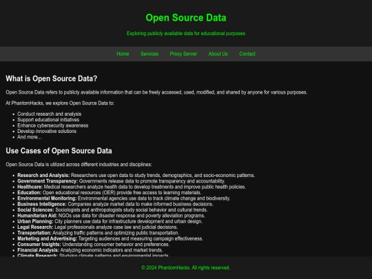 opensource screenshot