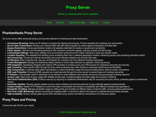 proxy screenshot