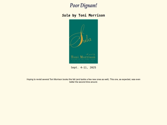books/sula screenshot