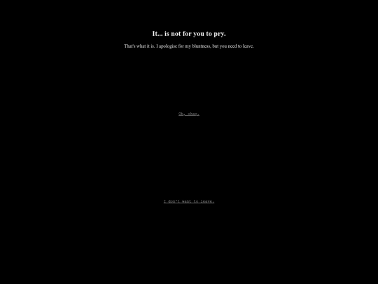 entrance/curiouslittleone screenshot