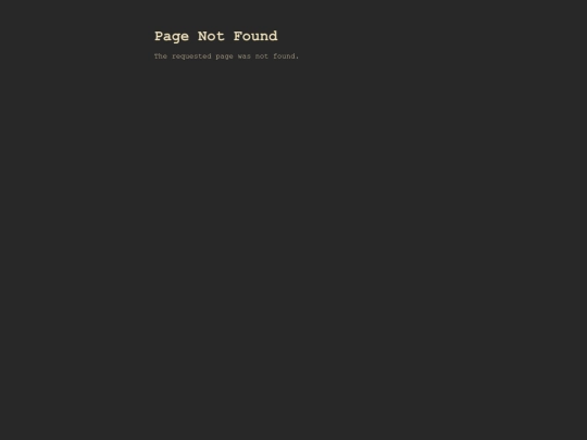 not_found screenshot