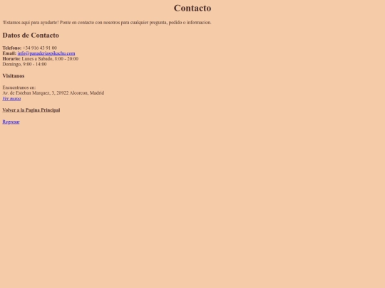 ejercicios/contacto screenshot