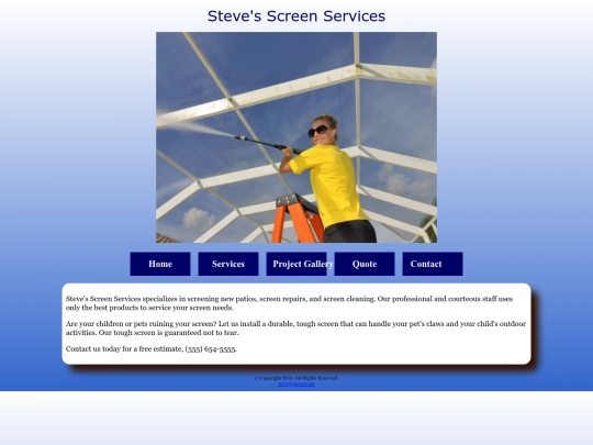 steves screen services02 screenshot