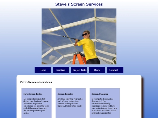 steves screen services03 screenshot