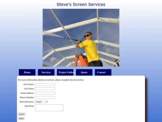 steves screen services04 screenshot