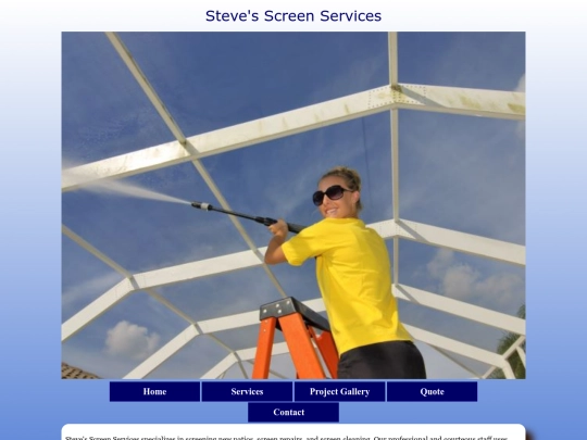 steves screen services06ch10 screenshot