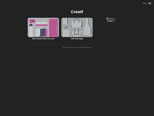 fr/creatif screenshot