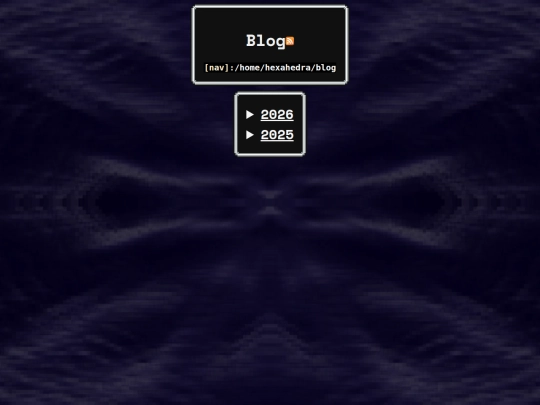 blog screenshot