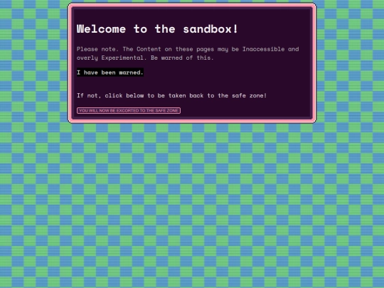 sandbox screenshot