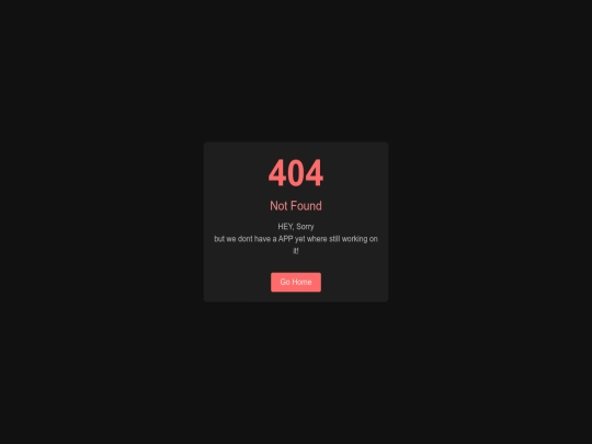 error/message/noapp screenshot