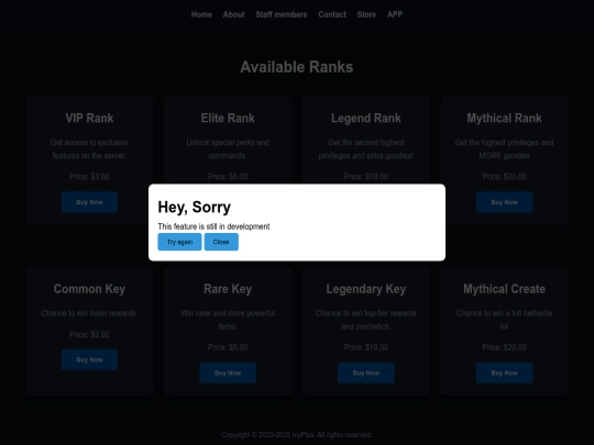 store screenshot