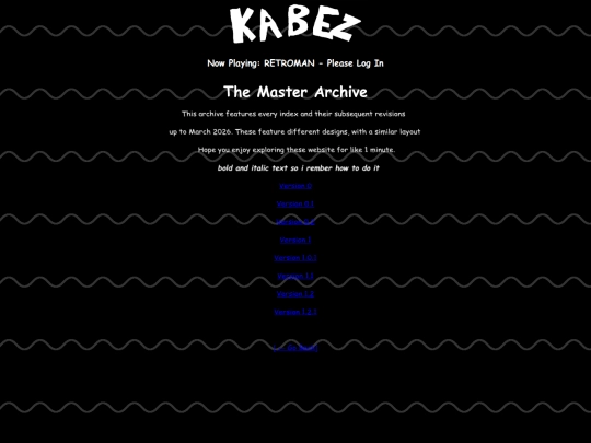 archive screenshot
