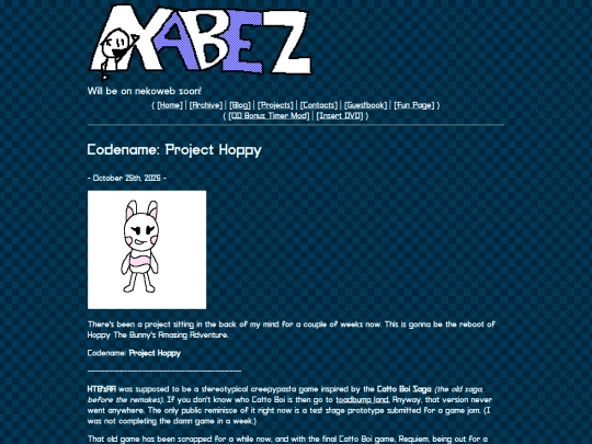 blog/projecthoppy screenshot
